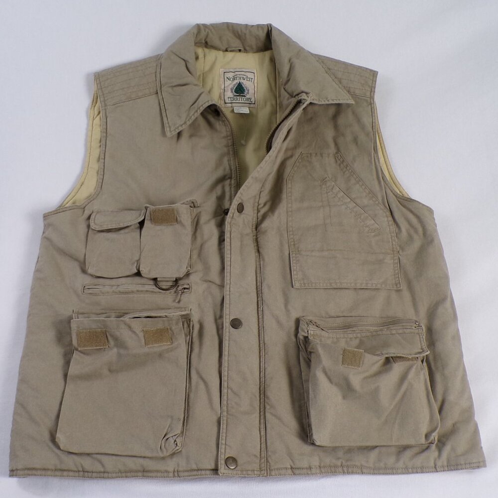 Northwest Territory Safari Style Hunting Fishing Utility Vest - Medium (EUC) - Picture 4 of 12